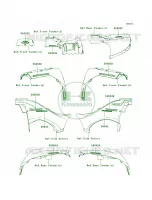 DecalsB7FA voor Kawasaki Brute Force 750 4x4i 2007