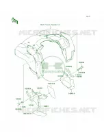 Flap voor Kawasaki Brute Force 750 4x4i 2007