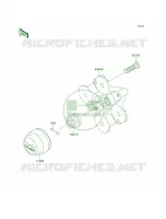 Front Hub voor Kawasaki Brute Force 750 4x4i 2007