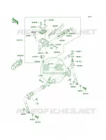 Front Master Cylinder voor Kawasaki Brute Force 750 4x4i 2007