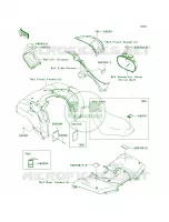 Labels voor Kawasaki Brute Force 750 4x4i 2007