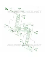 Shock Absorbers voor Kawasaki Brute Force 750 4x4i 2007