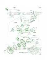 Starter MotorB7FB7FA voor Kawasaki Brute Force 750 4x4i 2007