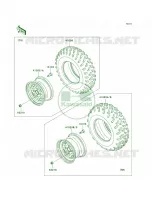 WheelsTires voor Kawasaki Brute Force 750 4x4i 2007