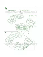 Carriers voor Kawasaki Brute Force 650 4x4 Hardwoods Green HD 2006