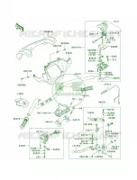 Handlebar voor Kawasaki Brute Force 650 4x4 Hardwoods Green HD 2006