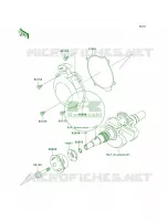 Recoil Starter VF650AE640351 voor Kawasaki Brute Force 650 4x4 Hardwoods Green HD 2006