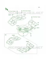 Carriers voor Kawasaki Brute Force 650 4x4 2005