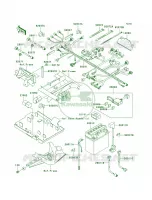 Chassis Electrical Equipment voor Kawasaki Brute Force 650 4x4 2005