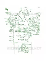 Engine Covers voor Kawasaki Brute Force 650 4x4 2005