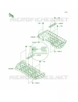 Footrests voor Kawasaki Brute Force 650 4x4 2005
