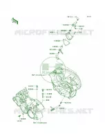 Gear Change Mechanism voor Kawasaki Brute Force 650 4x4 2005