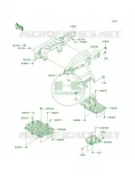 Guards voor Kawasaki Brute Force 650 4x4 2005
