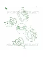 WheelsTires voor Kawasaki Brute Force 650 4x4 2005