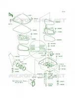 Air Cleaner voor Kawasaki Brute Force 650 4x4 2005