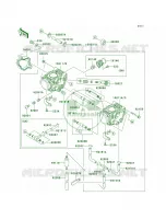 Carburetor voor Kawasaki Brute Force 650 4x4 2005
