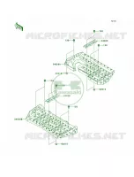 Footrests voor Kawasaki Brute Force 650 4x4 2005