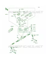 Front Master Cylinder voor Kawasaki Brute Force 650 4x4 2005