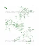Headlights voor Kawasaki Brute Force 650 4x4 2005