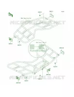 ReflectorsCN voor Kawasaki Brute Force 650 4x4 2005