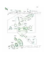Starter Motor voor Kawasaki Brute Force 650 4x4 2005