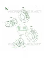WheelsTires voor Kawasaki Brute Force 650 4x4 2005