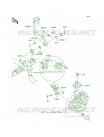 Brake Pedal voor Kawasaki Brute Force 750 4x4i 2005