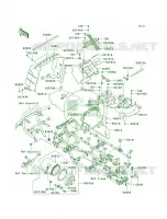 Frame Fittings voor Kawasaki Brute Force 750 4x4i 2005