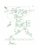 Front Master Cylinder voor Kawasaki Brute Force 750 4x4i 2005