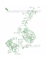 Gear Change Mechanism voor Kawasaki Brute Force 750 4x4i 2005