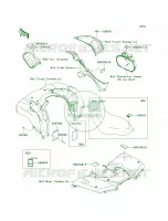 Labels voor Kawasaki Brute Force 750 4x4i 2005
