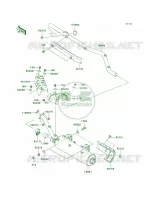 Mufflers voor Kawasaki Brute Force 750 4x4i 2005