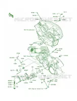 Oil PumpOil Filter voor Kawasaki Brute Force 750 4x4i 2005