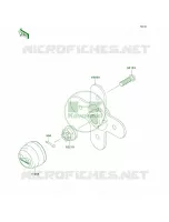 Rear Hub voor Kawasaki Brute Force 750 4x4i 2005