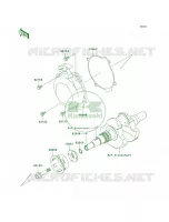 Recoil Starter voor Kawasaki Brute Force 750 4x4i 2005