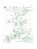 Starter Motor voor Kawasaki Brute Force 750 4x4i 2005