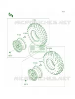 WheelsTires voor Kawasaki Brute Force 750 4x4i 2005