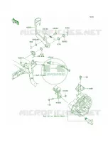 Brake Pedal voor Kawasaki Brute Force 750 4x4i Hardwoods Green HD 2005