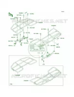 Carriers voor Kawasaki Brute Force 750 4x4i Hardwoods Green HD 2005
