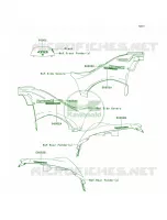 Decals voor Kawasaki Brute Force 750 4x4i Hardwoods Green HD 2005