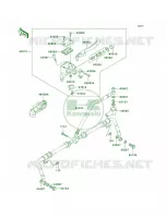 Front Master Cylinder voor Kawasaki Brute Force 750 4x4i Hardwoods Green HD 2005