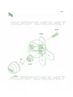 Rear Hub voor Kawasaki Brute Force 750 4x4i Hardwoods Green HD 2005