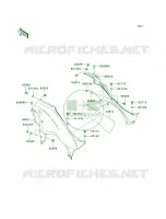 Side Covers voor Kawasaki Brute Force 750 4x4i Hardwoods Green HD 2005