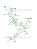 CylinderPistons voor Kawasaki Teryx 750 FI 4x4 2012