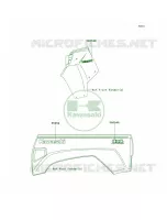 DecalsRedBlackNAF voor Kawasaki Teryx 750 FI 4x4 2012