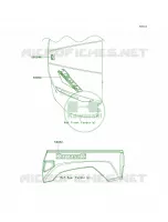 DecalsRedNBF voor Kawasaki Teryx 750 FI 4x4 2012