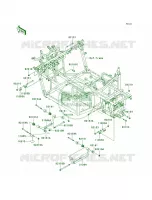 Engine Mount voor Kawasaki Teryx 750 FI 4x4 2012