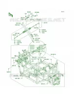 Frame voor Kawasaki Teryx 750 FI 4x4 2012