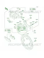 Front Brake voor Kawasaki Teryx 750 FI 4x4 2012