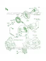 Generator voor Kawasaki Teryx 750 FI 4x4 2012